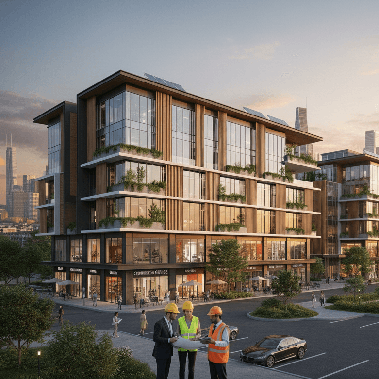 Nuovo Edificio Commerciale - Progettazione 2023